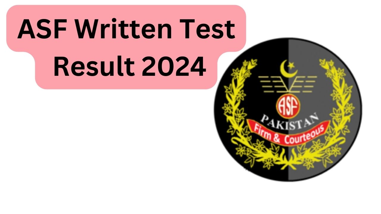 ASF Written Test Result 2024