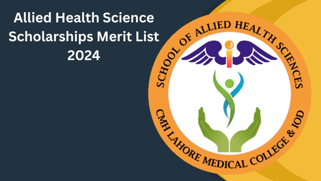 Allied Health Science Scholarships Merit List