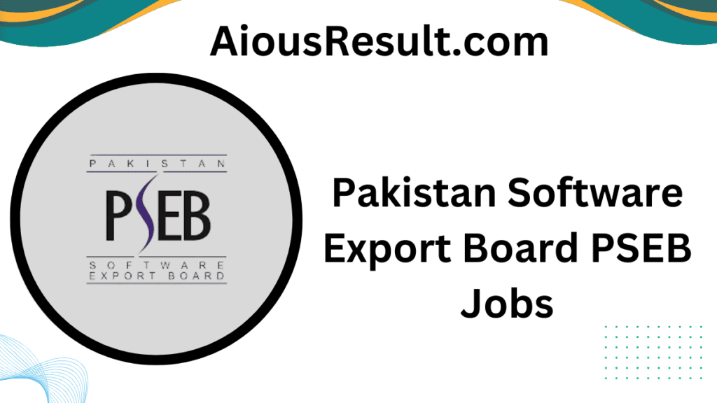 Pakistan Software Export Board PSEB Jobs 