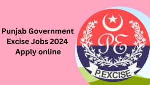 Punjab Government Excise Jobs 2024 Apply Online
