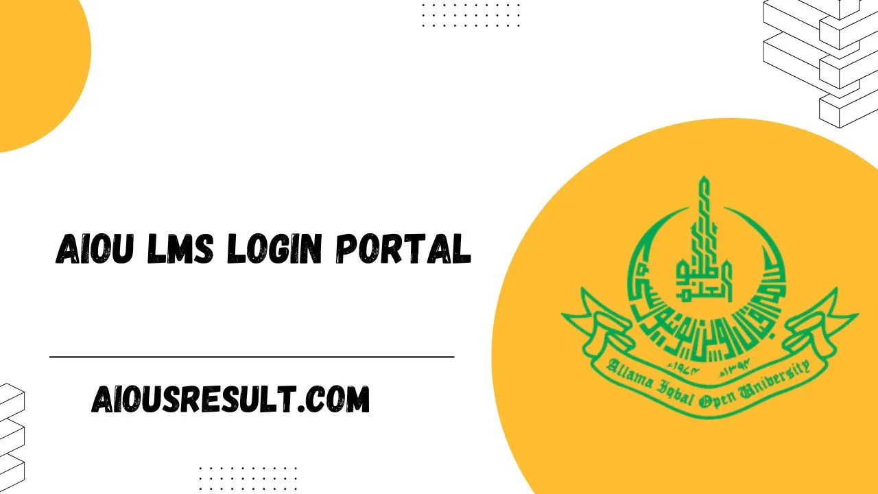 AIOU LMS Login Portal For Students 2024