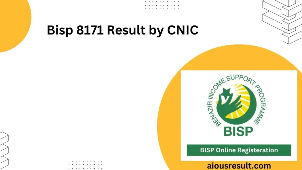 Bisp 8171 Result 2024 by CNIC